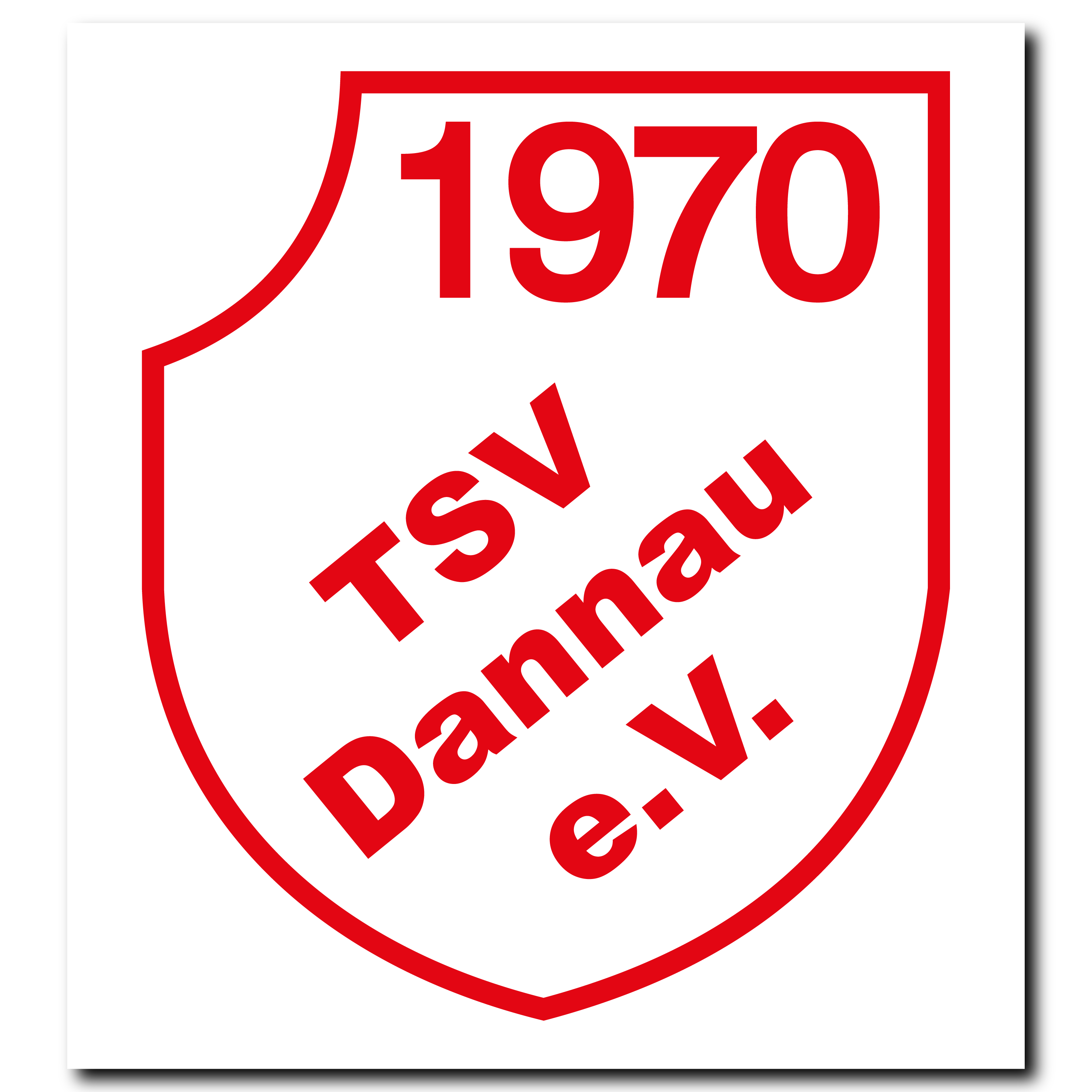 TSV Dannau Aufkleber 20 Stk.